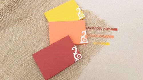 Cartão Parabéns em Quilling com Envelope