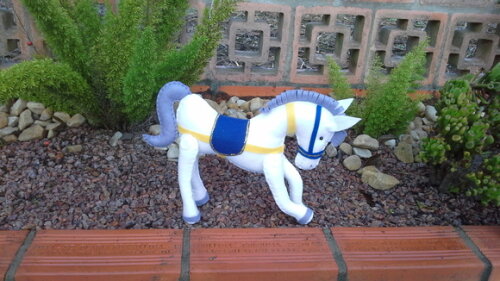 Cavalo em feltro