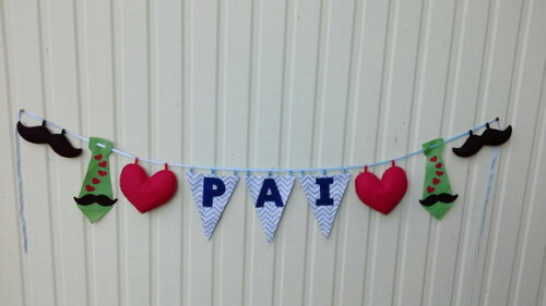 Decoração Dia dos Pais ou Mustache