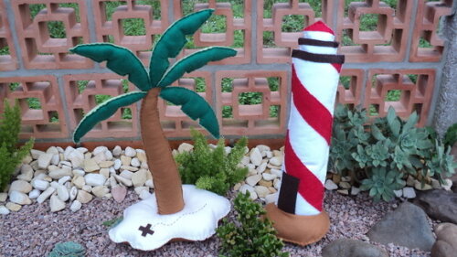 Decoração Marinheiro, Ilha e Farol