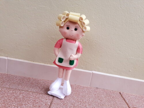 Dona Florinda em Feltro