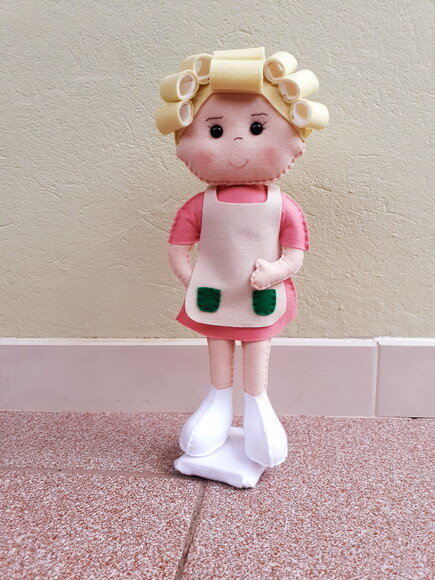 Dona Florinda em Feltro
