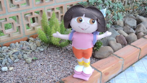 Dora Aventureira em Feltro