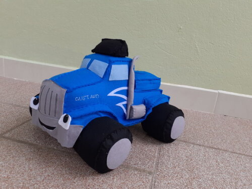 Esmagador em feltro