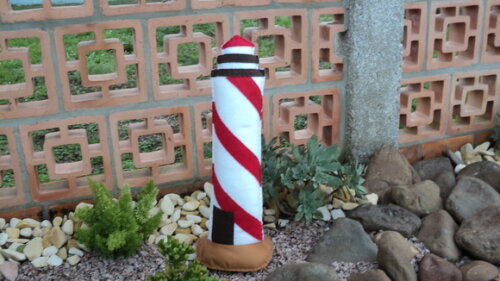 Farol em Feltro
