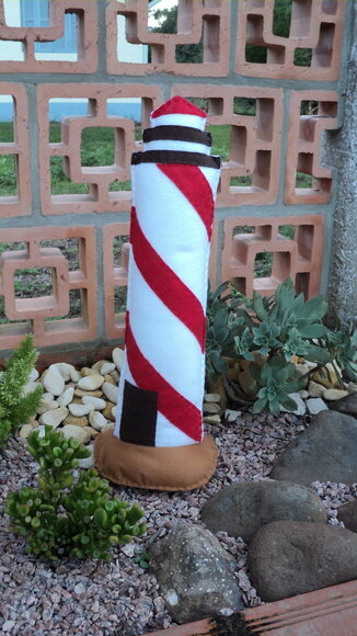 Farol em Feltro