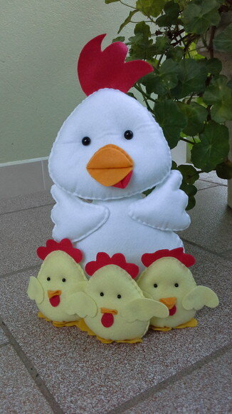 Fazendinha em Feltro 8 Peças