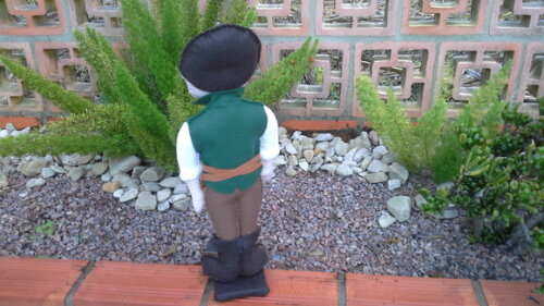 Flynn Rider em Feltro