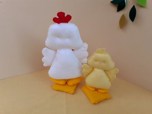 Galinha e Pintinho Candy Color