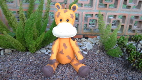 Girafa em Feltro