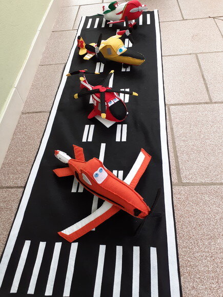 Kit Aviões da Disney 5 Peças