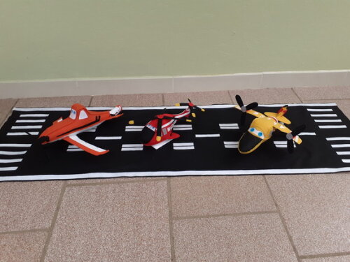Kit Aviões da Disney 4 Peças