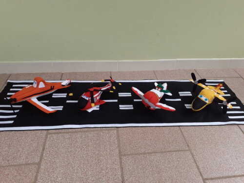 Kit Aviões da Disney 5 Peças
