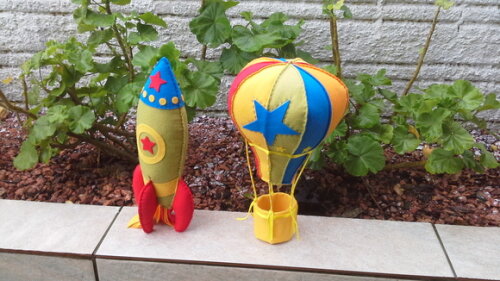 Kit Balão e Foguete
