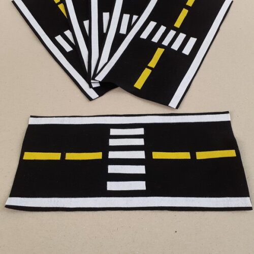 Kit Centrinhos de Mesa Pista de Trânsito 06 Peças