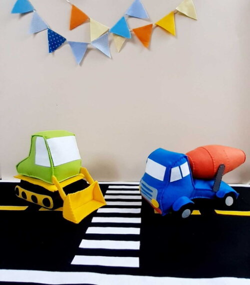Kit Construção de Feltro 04 Peças