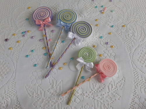Kit Doces 24 Peças Feltro e Tecido
