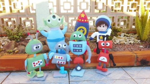 Kit Espacial 7 Peças