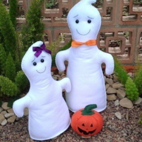 Kit Halloween Feltro e Papel 28 Peças