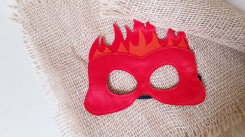 Kit Mascaras Divertidamente em Feltro 03 Peças