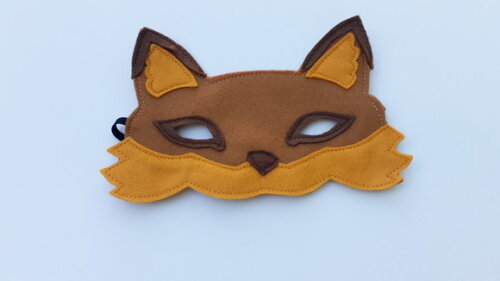 Kit Máscaras Felinos Fauna Brasileira 03 Peças