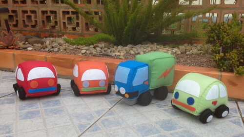 Kit Meios de Transporte 4 Peças
