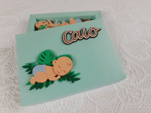 Kit Mesversário Topper Safári 26 Peças