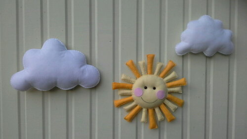 Kit Nuvens e Sol com Rostinho