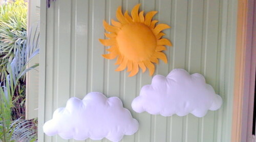 Kit Nuvens e Sol Grande