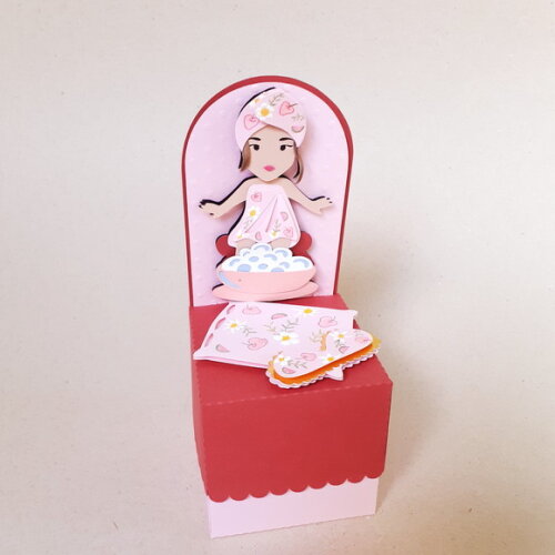 Kit Papelaria Festa Spa 19 Peças