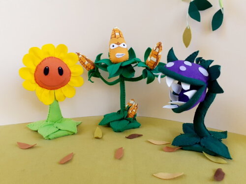Kit Plantas 03 Peças