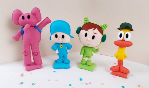 Kit Pocoyo 4 Peças