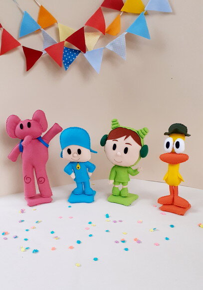 Kit Pocoyo 4 Peças