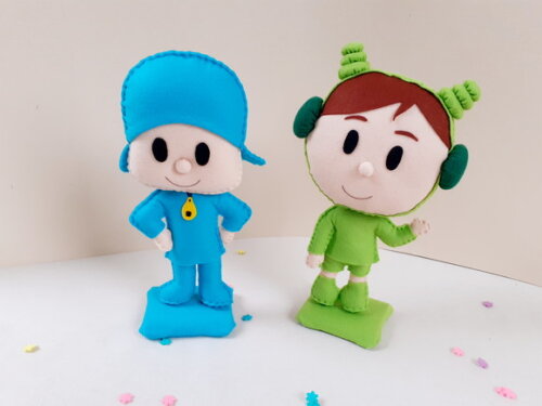 Kit Pocoyo e Nina 2 Peças