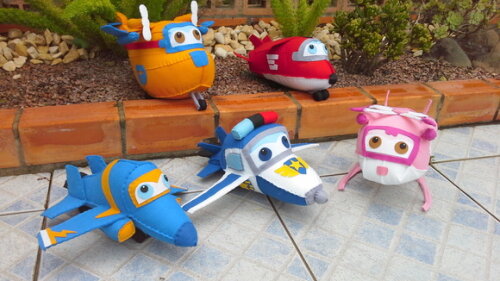 Kit Super Wings com 5 Peças