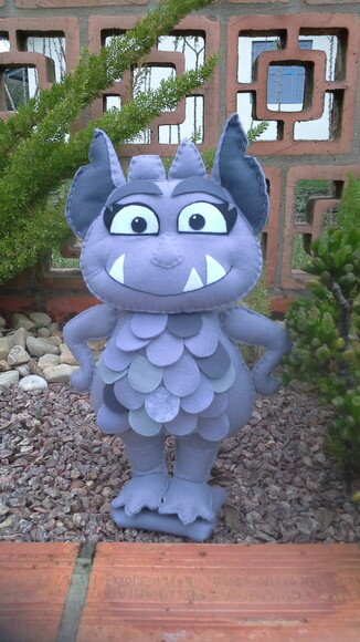 Kit Vampirina em Feltro 04 Peças