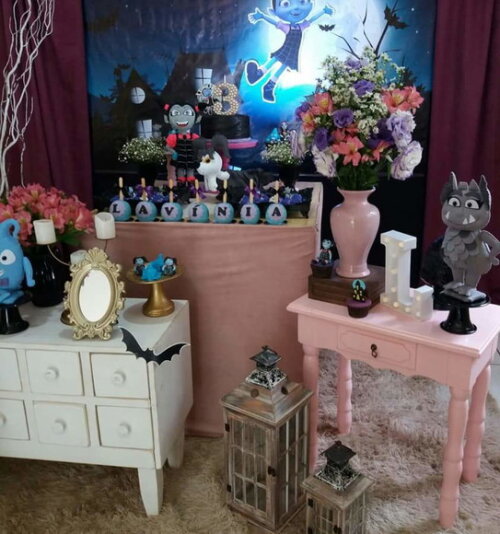 Kit Vampirina em Feltro 04 Peças