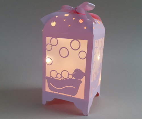 Lanterna Iluminada com Led Festa Spa