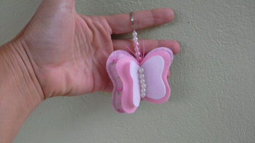 Lembrancinha Chaveiro Borboleta