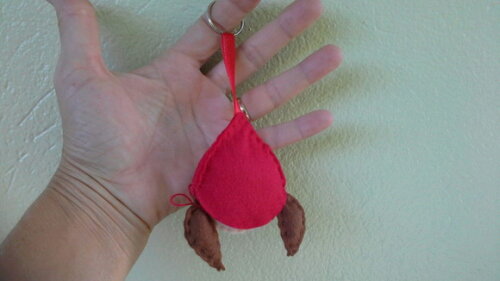 Lembrancinha Chaveiro Chapéuzinho Vermelho