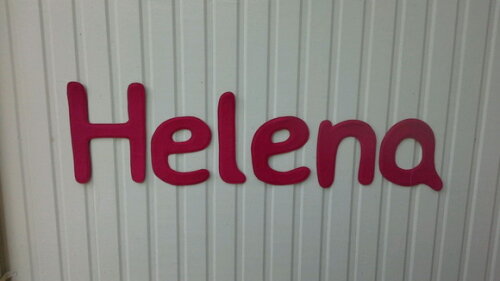 Letras para Painel 06 Peças