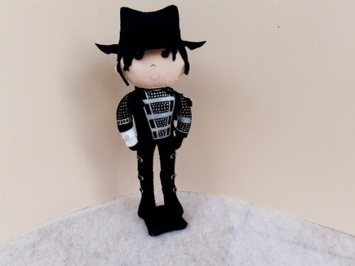 Michael Jackson em Feltro.