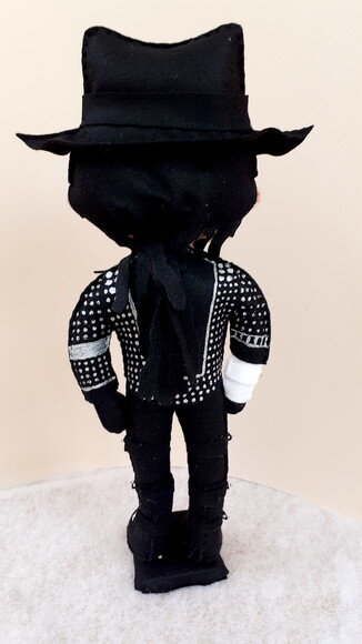 Michael Jackson em Feltro.