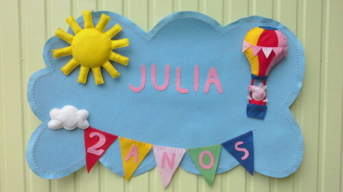 Painel de Festa 3d com Nome