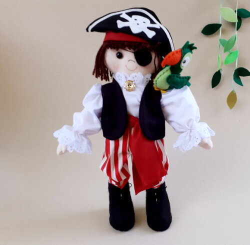 Pirata e Baú do Tesouro