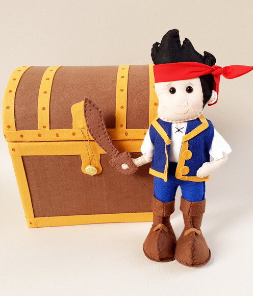 Pirata Jake e Baú do Tesouro