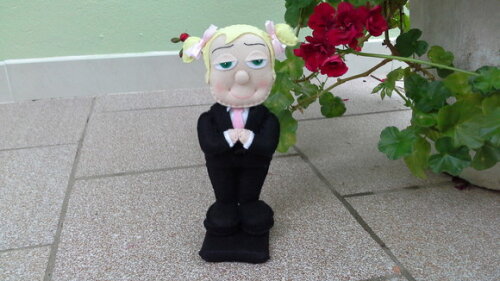 Poderosa Chefinha Loira de Feltro