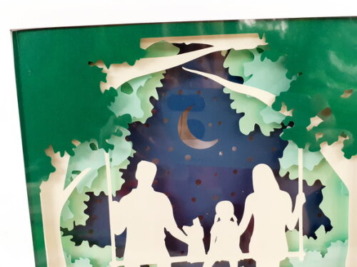 Porta Retrato Família em Papelaria