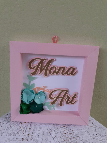 Quadrinho de Papel Personalizado Suculentas