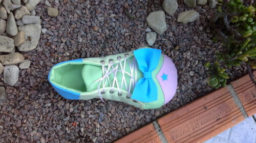 Sapatos de Palhaço em feltro